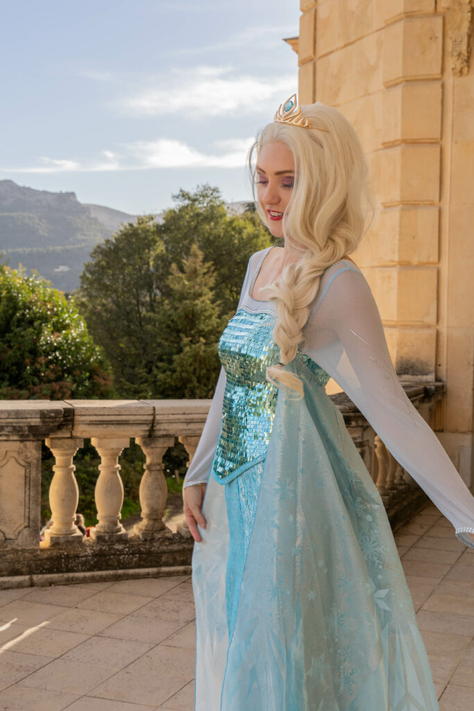 anniversaire avec Elsa la reine des neiges marseille