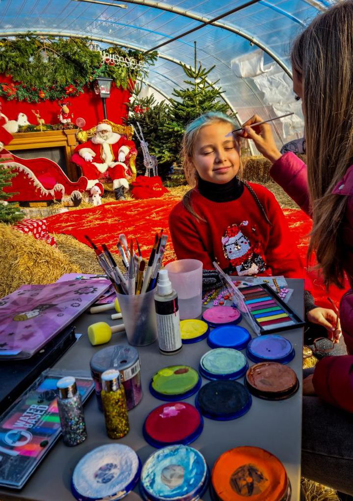 stand de maquillage enfant